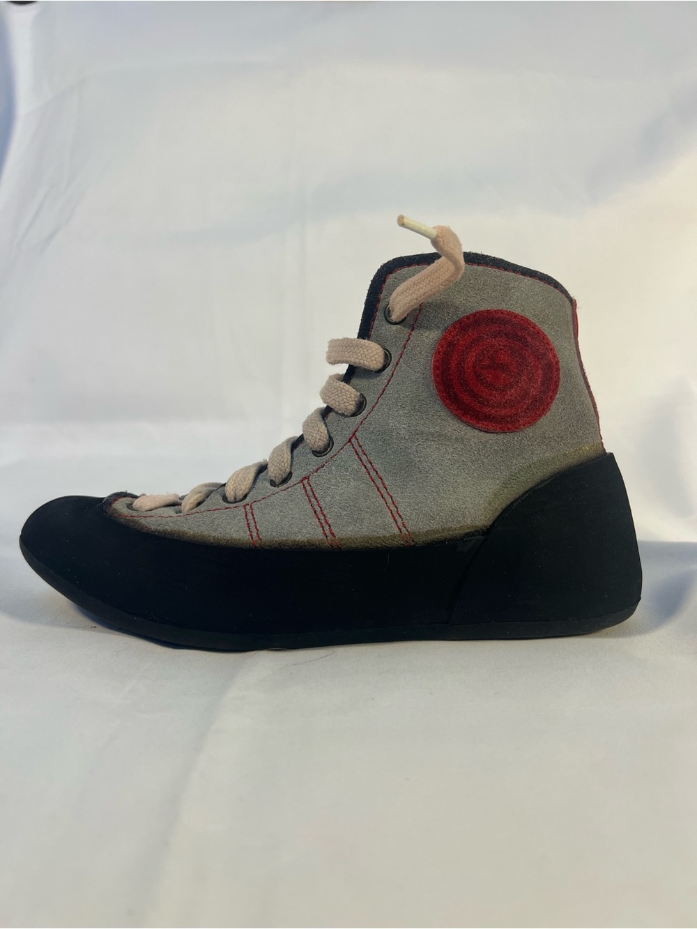 Boreal size 5 High-Top Fire climbing shoes, resoled